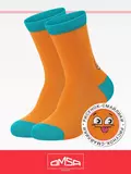 Носки детские (смайлики) omsa kids calzino 21p42 orange, , 27-30 (16-18), OMSA, - 1