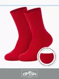 Детские носки с шерстью omsa kids calzino 21c06 rosso, , 27-30 (16-18), OMSA, - 1
