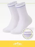 Носки детские (лапки на стопе) omsa kids calzino 21p61 bianco, , 19-22 (12-14), OMSA, - 1