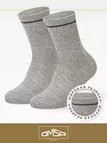 Носки детские с высокой резинкой omsa kids calzino 21s05 grigio melange, , 27-30 (16-18), OMSA, - 1