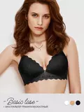 Бюстгальтер триангл бескостный minimi lace 2181 nero, , 75B, MINIMI, - 1