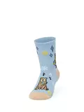 Носки детские (мишки) omsa kids calzino 21p75 blu chiaro, , 31-34 (18-20), OMSA, - 1