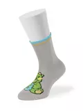 Носки детские (цифры) omsa kids calzino 21p70 grigio chiaro, , 23-26 (14-16), OMSA, - 1