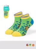 Детские укороченные носки (рыбки) omsa kids calzino 21p62 erba, , 31-34 (18-20), OMSA, - 1