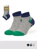 Носки детские укороченные omsa kids calzino 21s01 grigio melange, , 27-30 (16-18), OMSA, - 1