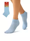 Короткие женские носки omsa eco 253 blu chiaro, , 39-41 (25-27), OMSA, - 1