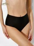 Женские трусы-слипы с высокой линией талии omsa omd 2231b invisible slip maxi nero, , 46 (M), OMSA, - 1