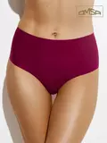 Женские трусы-слипы с высокой линией талии omsa omd 2231b invisible slip maxi cabernet, , 46 (M), OMSA, - 1