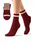 Женские высокие зимние носки с шерстью omsa comfort 355 mosto, , 39-41 (25-27), OMSA, - 1