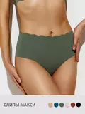 Трусы женские «слипы» omsa omd 2232b invisible slip maxi militari, , 48 (L), OMSA, - 1