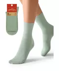 Женские высокие носки omsa eco 254 menta, , 39-41 (25-27), OMSA, - 1