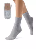 Женские «пушистые» зимние носки omsa comfort 352 grigio, , 35-38 (23-25), OMSA, - 1