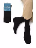 Мужские теплые носки omsa comfort 304 nero, , 39-41 (25-27), OMSA, - 1