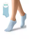 Женские короткие носки minimi fresh 4102 blu сhiaro, , 35-38 (23-25), MINIMI, - 1