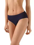 Трусы-слипы с широким бочком из хлопка minimi bo222 slip blu notte, , 46 (M), MINIMI, - 1