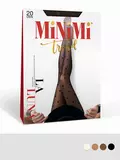 Колготки с средним горошком minimi la luna 20 avorio, , 2, MINIMI, - 1