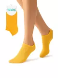 Женские короткие носки minimi fresh 4102 giallo, , 35-38 (23-25), MINIMI, - 1