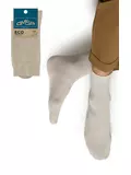 Мужские классические носки omsa eco 403 grigio chiaro, , 42-44 (27-29), OMSA, - 1