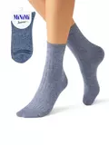 Носки женские с шерстью minimi mini inverno 3302 grigio, , 35-38 (23-25), MINIMI, - 1