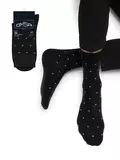 Носки мужские omsa style 514 nero, , 39-41 (25-27), OMSA, - 1
