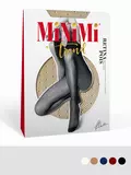 Бесшовные колготки женские minimi retina pois nero, , 2 (S/M), MINIMI, - 1