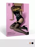 Чулки женские omsa diva 20 calze nero, , 44/46 (S/M), OMSA, - 1