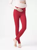 Женские джеггинсы с низкой посадкой для беременных cosmo belly risky red, , 164-102/L, CONTE ELEGANT, - 1