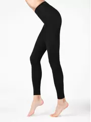 Теплые хлопковые леггинсы cotton leggings 250, , 2, CONTE ELEGANT, - 2