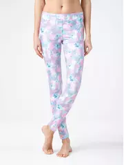 Леггинсы женские aster pink-white, , 170-90/XS, CONTE ELEGANT, - 1