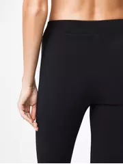 Моделирующие женские леггинсы с высокой посадкой wonder slim nero, , 164-90/XS, CONTE ELEGANT, - 3