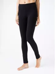 Моделирующие женские леггинсы с высокой посадкой wonder slim nero, , 164-90/XS, CONTE ELEGANT, - 1