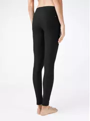 Леггинсы женские conte с высокой посадкой из ультраэластичного денима aleksa nero, , 164-90/XS, CONTE ELEGANT, - 4