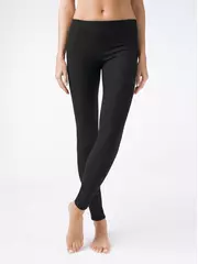 Леггинсы женские conte с высокой посадкой из ультраэластичного денима aleksa nero, , 164-90/XS, CONTE ELEGANT, - 3