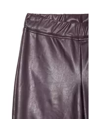 Ультрамягкие леггинсы из искусственной кожи с термоэффектом elite bordo, , 170-90/XS, CONTE ELEGANT, - 5