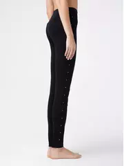 Джеггинсы женские с металлическим декором cher black, , 164-90/XS, CONTE ELEGANT, - 2