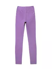 Леггинсы женские conte моделирующие джеггинсы с эффектом "push up" in cosmo purple bloom, , 164-98/M, CONTE ELEGANT, - 6