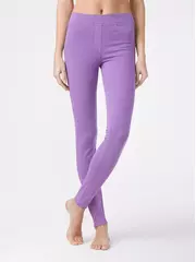 Леггинсы женские conte моделирующие джеггинсы с эффектом "push up" in cosmo purple bloom, , 164-98/M, CONTE ELEGANT, - 3