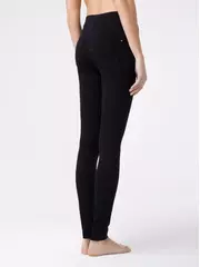 Леггинсы женские conte моделирующие джеггинсы с эффектом "push up" in cosmo black, , 170-90/XS, CONTE ELEGANT, - 2