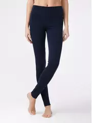 Леггинсы женские conte моделирующие джеггинсы с эффектом "push up" in cosmo dark navy, , 170-90/XS, CONTE ELEGANT, - 1