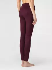 Леггинсы женские из искусственной замши с высокой посадкой conte desire lux grape wine, , 170-102/L, CONTE ELEGANT, - 4