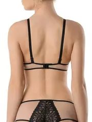 Бюстгальтер «балконет» с мягкой чашкой conte venus tb6078 черный, , 70C, CONTE ELEGANT, - 2