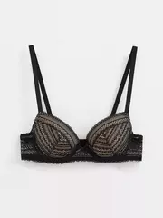 Бюстгальтер женский vintage rb2085 черный, , 75C, CONTE ELEGANT, - 4