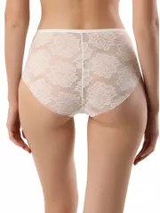 Бесшовные женские трусы «слипы» с высокой линией талии eva rp2052 приглушенно-белый, , 106/XL, CONTE ELEGANT, - 2