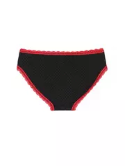 Трусы женские "бикини" lazy days conte lb 1003 (в коробке) black-red, , 90/XS, CONTE ELEGANT, - 4