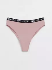 Трусы женские «бразилиана» из премиального хлопка energy lbr 1295 wood rose, , 90/XS, CONTE ELEGANT, - 1