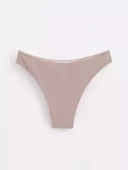 Трусы женские "бразилиана" с v-образной линией талии classic basic lbr 1348 cappuccino, , 90/XS, CONTE ELEGANT, - 2