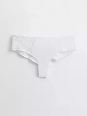 Трусы женские "бриф" с низкой линией талии voile rp1083 белый, , 94/S, CONTE ELEGANT, - 4