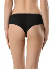 Трусы женские "бриф" с низкой линией талии voile rp1083 черный, , 90/XS, CONTE ELEGANT, - 2