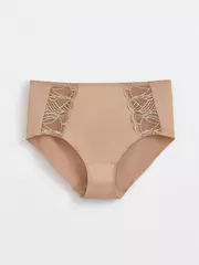 Трусы женские «слип» с высокой линией талии aura rp2079 телесный, , 110/XXL, CONTE ELEGANT, - 4