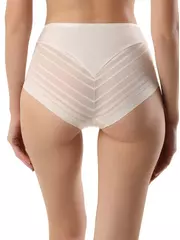 Трусы женские "слип" с высокой линией талии sport glam rp2097 пастель, , 106/XL, CONTE ELEGANT, - 2